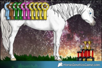 Horse Color:Gray Silver Smoky Black Splash Tobiano Appaloosa 