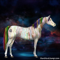 Horse Color:Painted Bay Ice Tobiano Rabicano