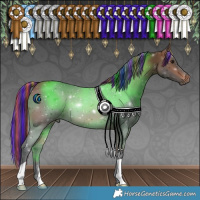 Horse Color:Painted Brown 