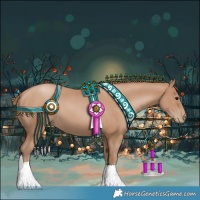 Horse Color:Black Pearl 