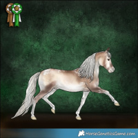 Horse Color:Liver Red Onyx Pearl Mushroom Tobiano 