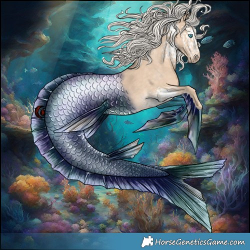 Horse Color:White Spotted Cremello Tobiano 