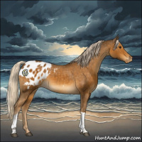 Horse Color:Chocolate Palomino Tobiano Blanket 