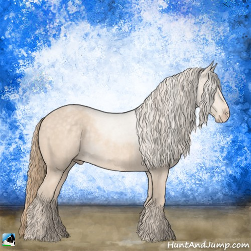Horse Color:Perlino Mushroom Rabicano 