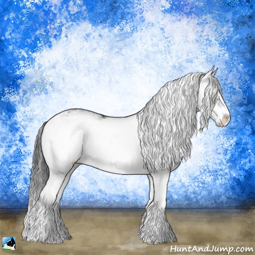 Horse Color:Grullo Mushroom Sabino Rabicano 