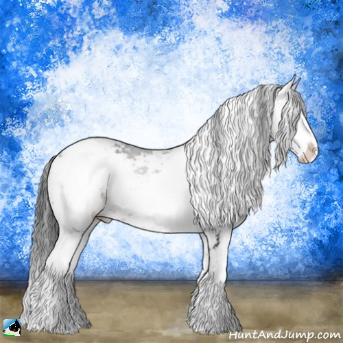 Horse Color:Brown Mushroom Sabino Rabicano 