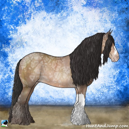 Horse Color:Sable Champagne Ice Rabicano 