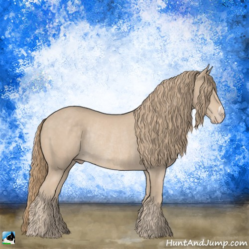 Horse Color:Smoky Creme Rabicano 