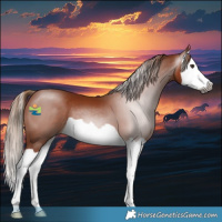 Horse Color:Gray Chestnut Splash 