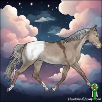 Horse Color:Silver Grullo Tobiano Appaloosa Rabicano