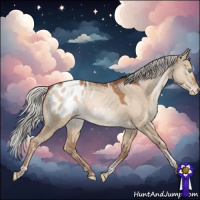 Horse Color:Silver Brown Pearl Dun Tobiano Appaloosa Rabicano