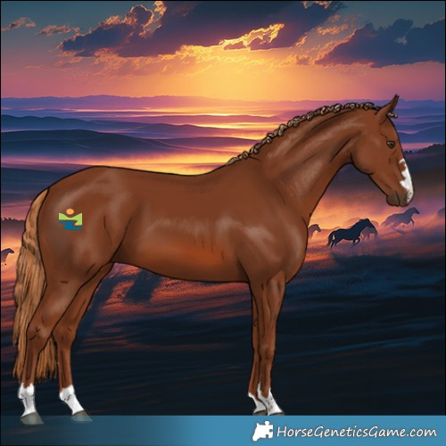 Horse Color:Chestnut 