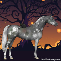 Horse Color:White Spotted Silver Black Chinchilla Ice Tobiano Rabicano