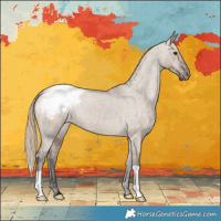 Horse Color:Liver Red Dun Varnish Brindle 