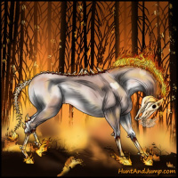 Horse Color:Platinum Gold Champagne Onyx Mushroom 