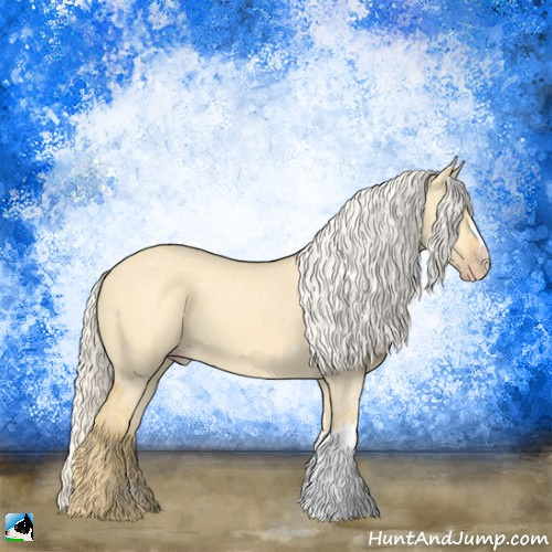 Horse Color:Silver Amber Cream Champagne Dun 