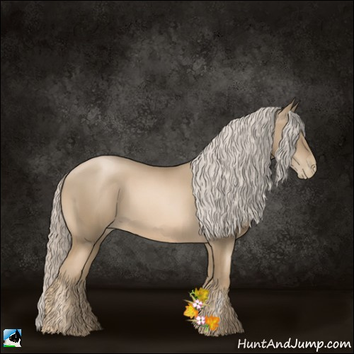 Horse Color:Chocolate Palomino Pearl 