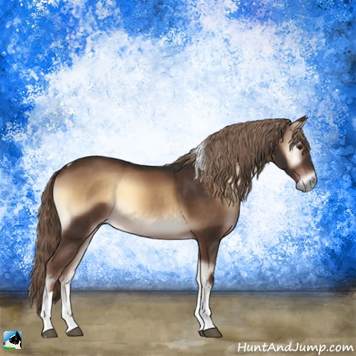 Horse Color:Liver Red Onyx Tobiano 