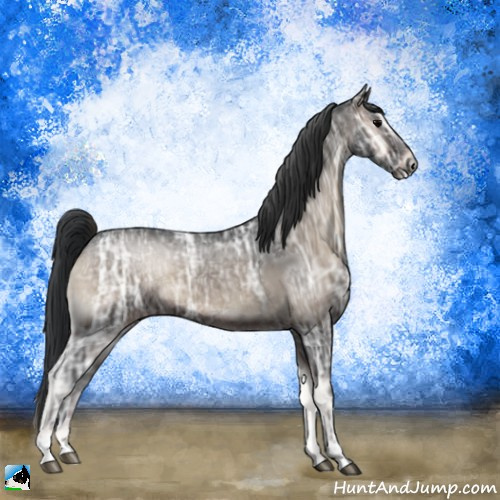 Horse Color:Blue Onyx Ice 
