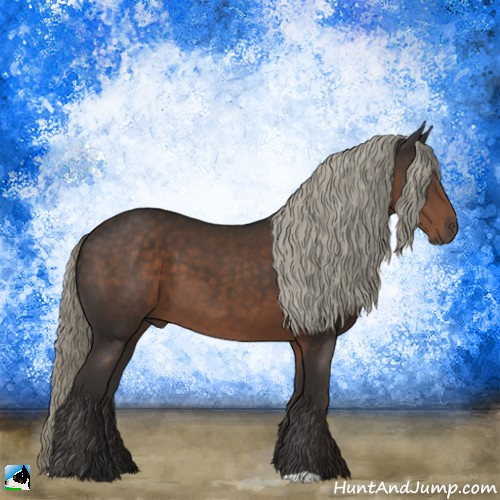 Horse Color:Liver Chestnut Mushroom 