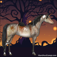 Horse Color:White Spotted Brown Dun Brindle