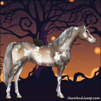 Horse Color:White Spotted Liver Red Onyx Ice Mushroom Sabino