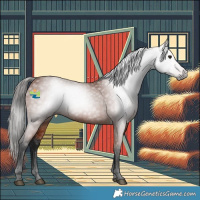 Horse Color:Gray Bay