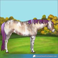 Horse Color:Painted White Spotted Liver Red Onyx Ice 
