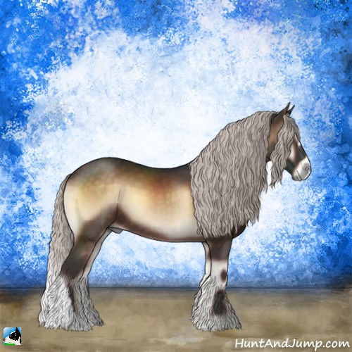 Horse Color:Silver Brown Onyx 