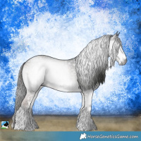 Horse Color:Gray Platinum White Spotted Liver Red Onyx 
