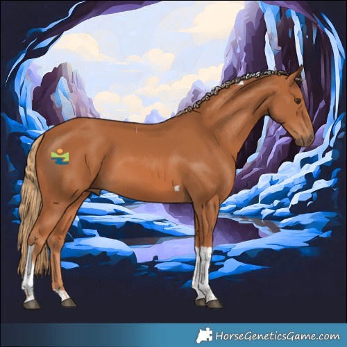 Horse Color:Chestnut Tobiano 