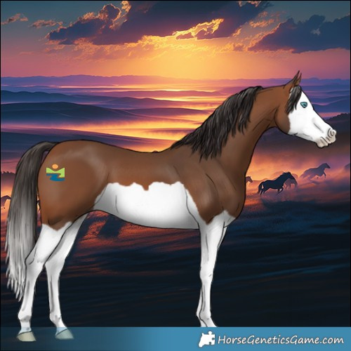 Horse Color:Bay Splash 