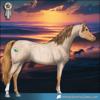 Horse Color:Red Roan Rabicano