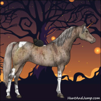 Horse Color:Silver Brown Ice Dun Tobiano Rabicano Brindle 