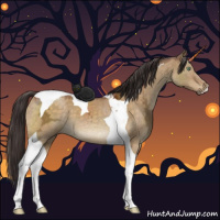 Horse Color:Buckskin Ice Dun Mushroom Tobiano 