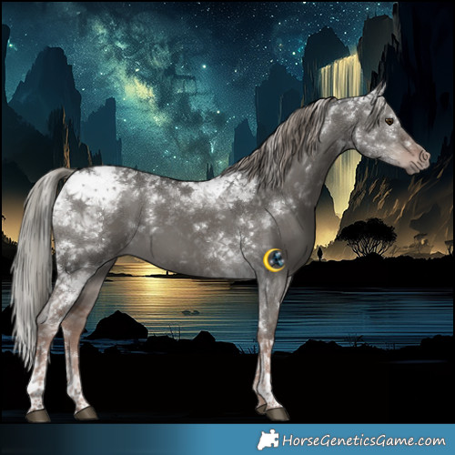 Horse Color:Liver Red Dun Mushroom Tobiano