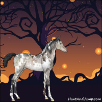 Horse Color:White Spotted Brown Ice Dun Mushroom Brindle