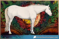 Horse Color:Smoky Creme Dun 