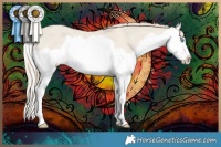 Horse Color:Smoky Creme Dun Splash 