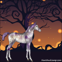 Horse Color:Painted White Spotted Brown Ice Onyx Brindle 