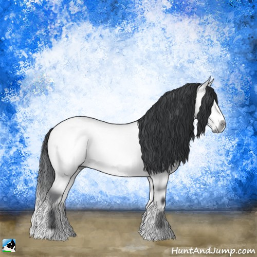 Horse Color:Brown Chinchilla Onyx 