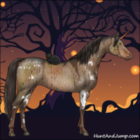 Horse Color:White Spotted Liver Red Dun Brindle 