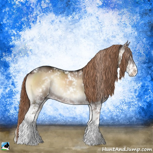 Horse Color:Liver Red Dun Onyx Sabino Rabicano 
