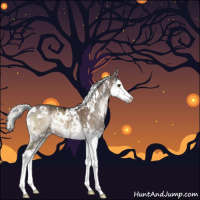 Horse Color:White Spotted Liver Red Onyx Ice Mushroom Splash 