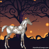 Horse Color:White Spotted Liver Red Dun Ice Mushroom 