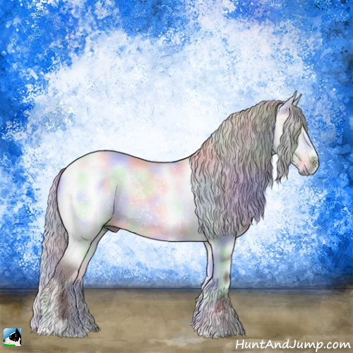 Horse Color:Nacre Chocolate Silver Buckskin Chinchilla Onyx Sabino Rabicano 