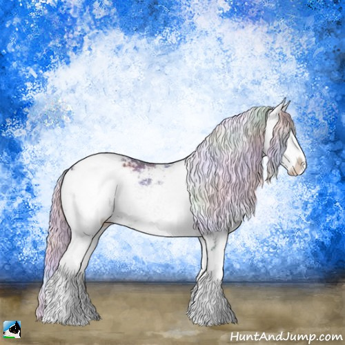 Horse Color:Nacre Silver Black Chinchilla Sabino Appaloosa Rabicano 