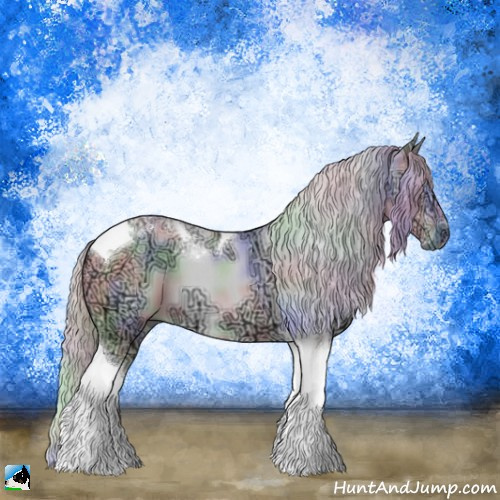 Horse Color:Nacre Silver Buckskin Chinchilla Ice Dun Sabino Tobiano 