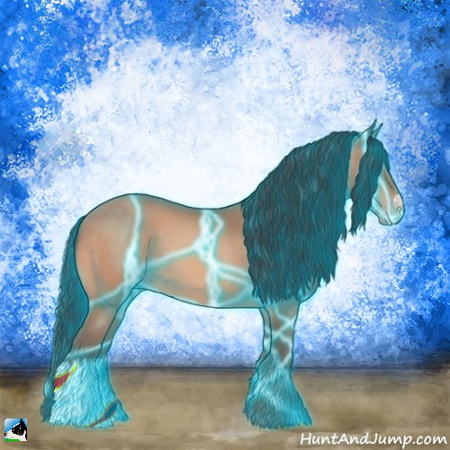 Horse Color:Thunderstruck Sable Champagne