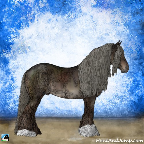 Horse Color:Liver Chestnut Ice Mushroom 